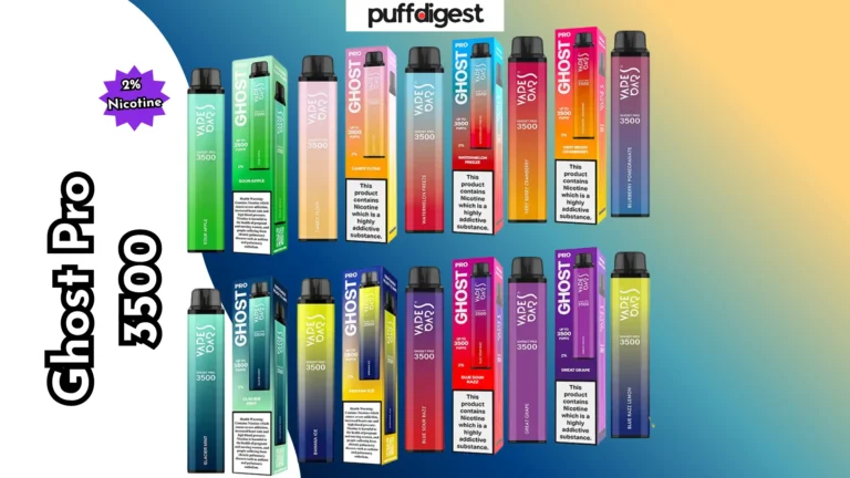 Vape Bars Ghost Pro 2% Nicotine 3500 Review