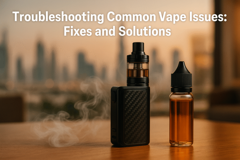 Troubleshooting Common Vape Issues