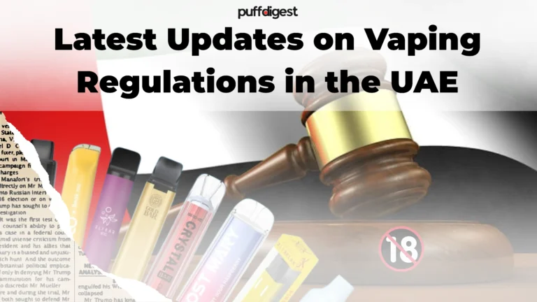 Latest Updates on Vaping Regulations in the UAE
