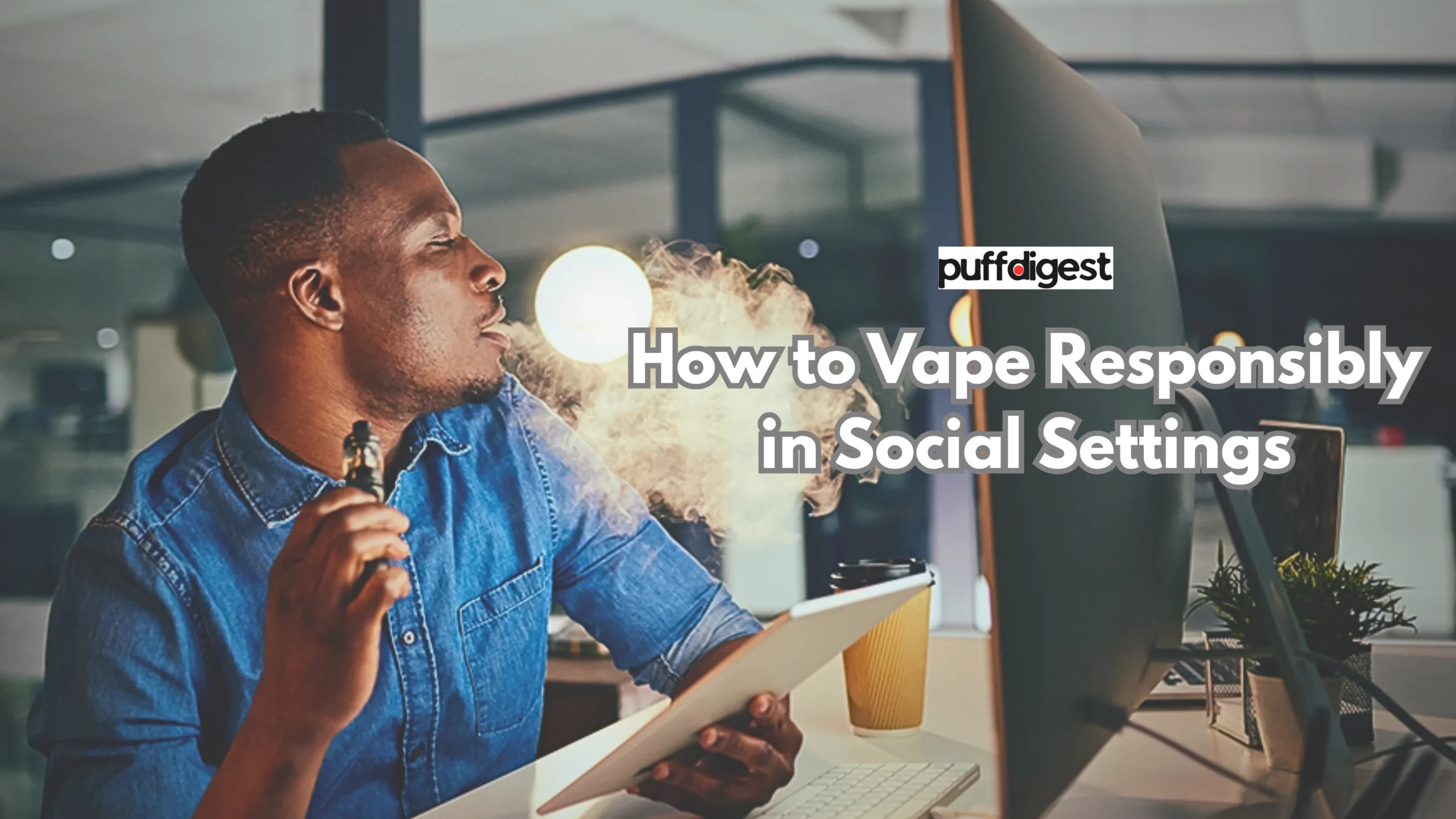 How to Vape Responsibly in Social Settings