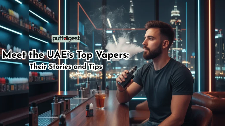 Meet the UAE’s Top Vapers Their Stories and Tips