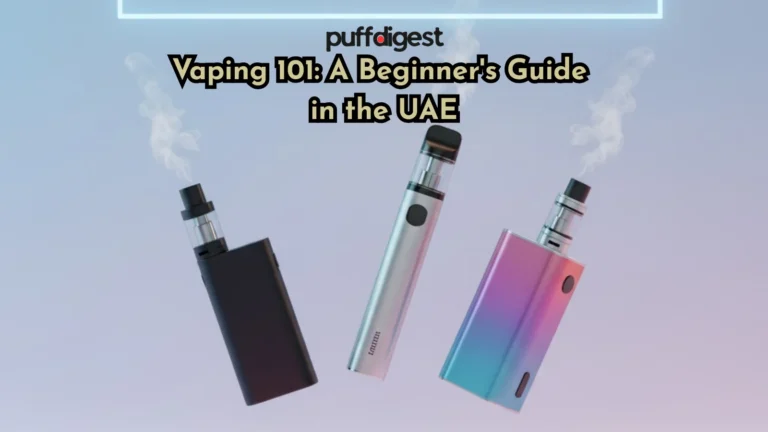 Vaping Guide For Beginners in UAE