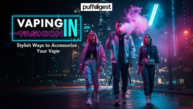 Vaping and Fashion Stylish Ways to Accessorize Your Vape