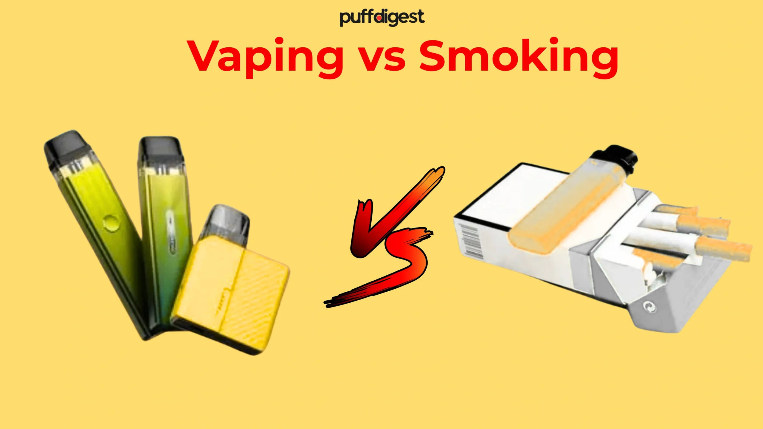 Vaping vs Smoking