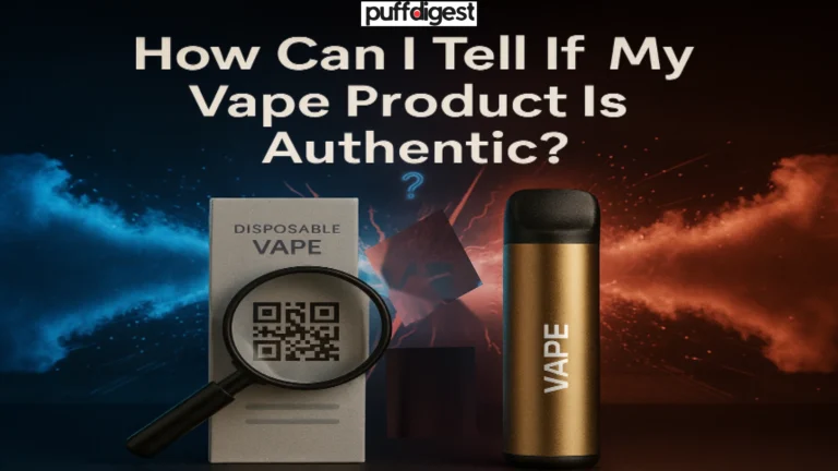 How Can I Tell If My Vape Product Is Authentic